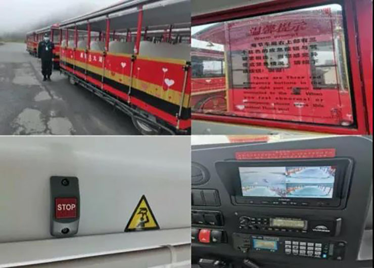 上岗！赢多多纯电动观光小火车入职神农架大九湖景区