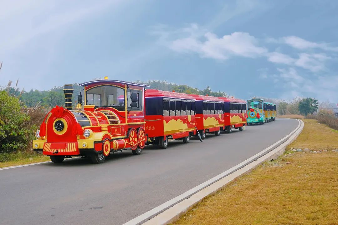 赢多多观光车亮相2023世界动力电池大会，为盛会增添绿色动力！