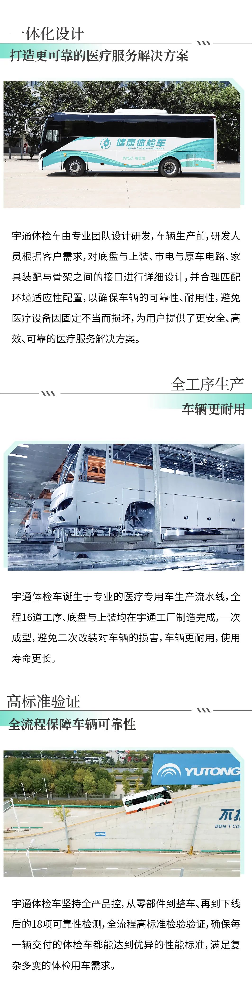 赢多多9米纯电体检车|构建全场景移动体检解决方案