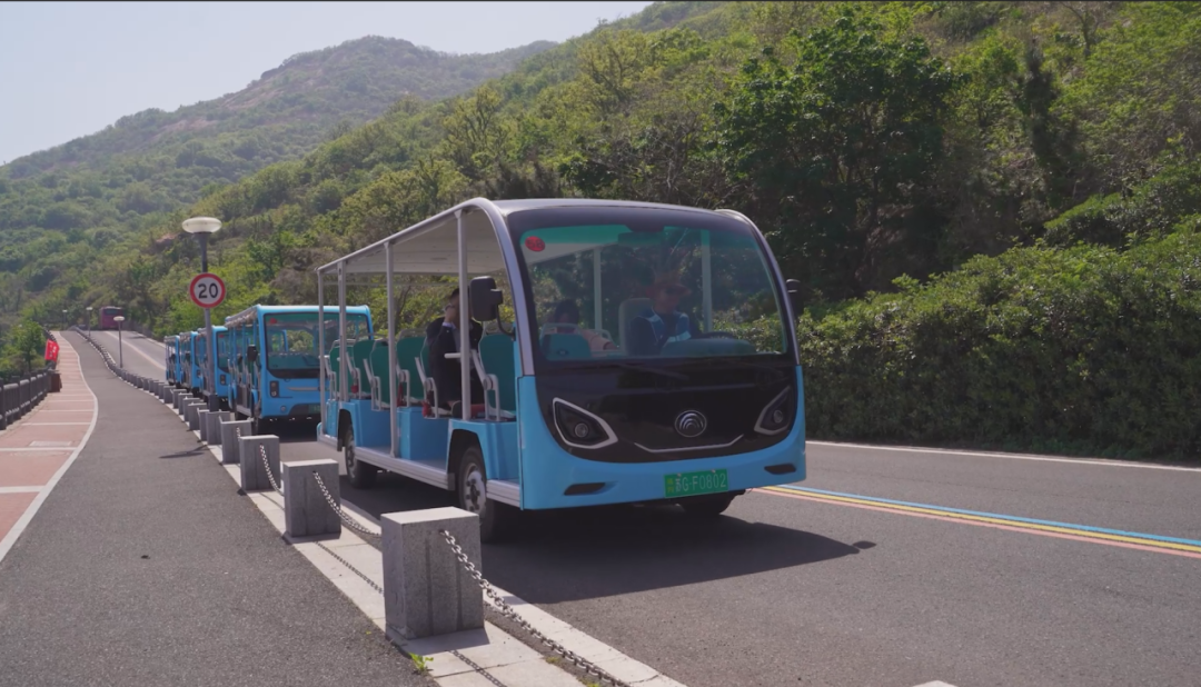 赢多多观光车多次“结缘”连岛，助力景区高质量发展