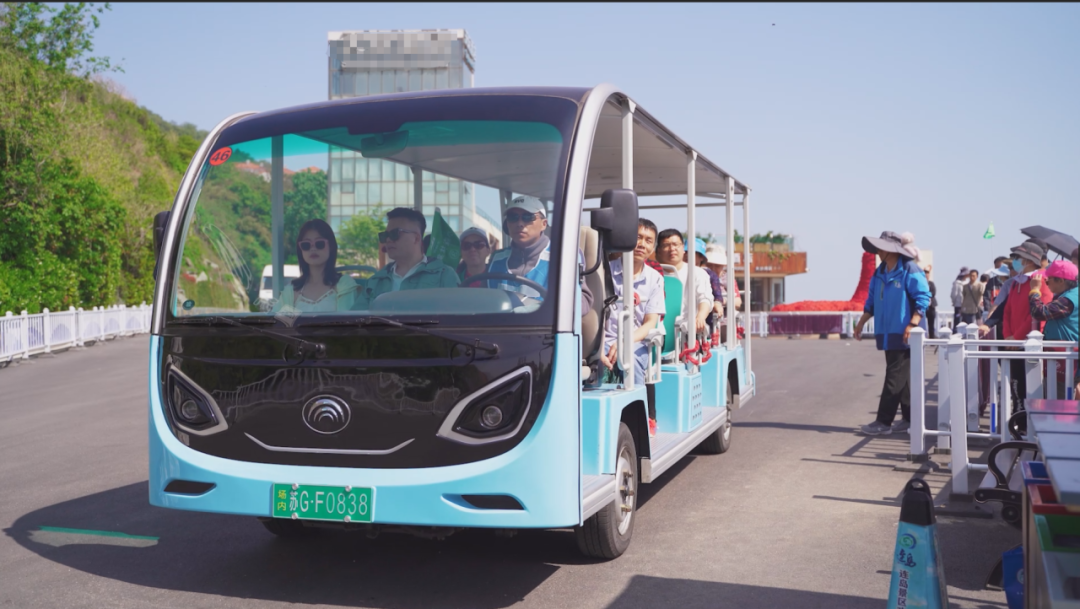 赢多多观光车多次“结缘”连岛，助力景区高质量发展