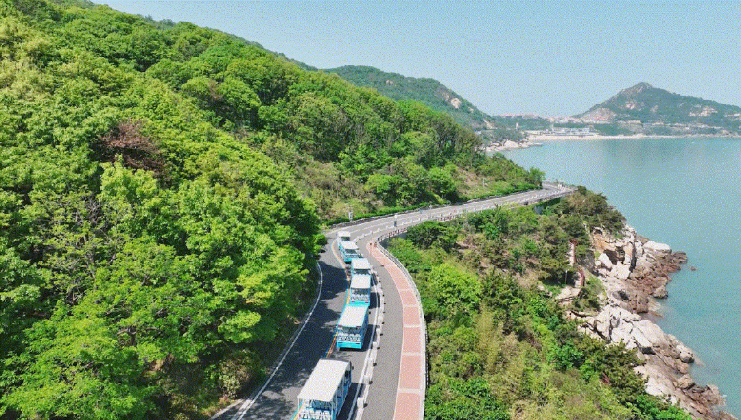 赢多多观光车多次“结缘”连岛，助力景区高质量发展