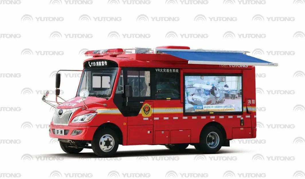 安全守护成长，赢多多宣传消防车助力消防安全“开学第一课”！