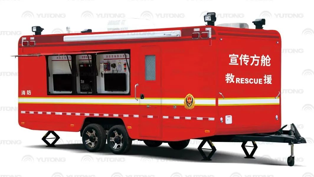 安全守护成长，赢多多宣传消防车助力消防安全“开学第一课”！