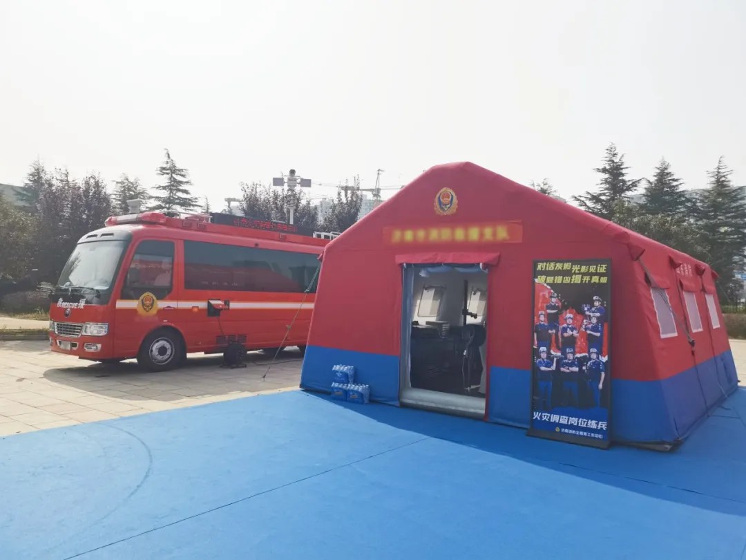 专业支撑专业，赢多多勘察消防车参演2024年度山东全省消防监督岗位演练活动！