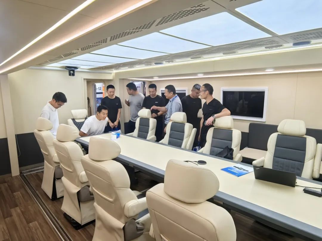 科技赋能应急指挥中枢，赢多多大型通信指挥车参展第四届长沙国际工程机械展览会